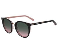 Moschino Mujer MOL016/S 807/JP Gafas de sol Acetato Negro Rosa Redonda Normal Sombreado