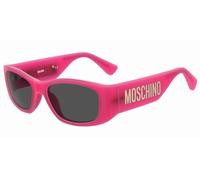 Moschino Mujer MOS145/S MU1/IR Gafas de sol Inyectado Fucsia Gris Cuadrada Normal