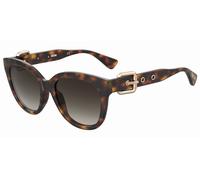 Moschino Mujer Moschino MOS143/S 05L/HA Gafas de sol Inyectado la Habana Marrón Mariposa Normal Sombreado