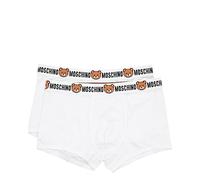 Moschino Pack 2 Bóxer Teddy Bear para Hombre Color Blanco (L)