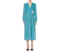 Moschino Panne Velvet Dress Blue Talla: 36 | Outlet | Mujer | Azul
