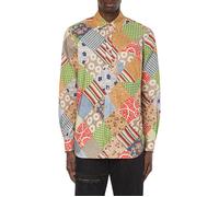 Moschino Quilt Print Poplin Shirt Multicolor Talla: 41 | Camisas Casuales Outlet | Hombre