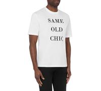 Moschino Same Old Chic Organic Jersey T-shirt White Talla: L | Camisetas Outlet | Hombre | Blanco