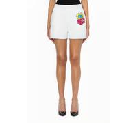 Moschino Sesame Street© Fleece Shorts White Talla: 36 | Pantalones Cortos Outlet | Mujer | Blanco