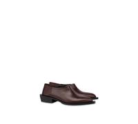 Moschino Shootie Cuban Heel Brown Talla: 35 | Zapatos de Mula Outlet | Mujer | Marrón