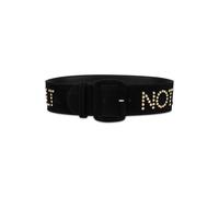Moschino Suede Belt Not Just A Pretty Belt Black Talla: 38 | Cinturones Outlet | Mujer | Negro