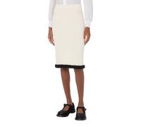 Moschino Superfine Lambswool Skirt White Talla: 36 | Faldas Midi Outlet | Mujer | Blanco