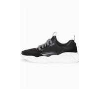 Moschino Teddy Run Sneaker In Mesh, Calfskin And Split Leather Black Talla: 36 | Zapatillas Deportivas Outlet | Mujer | Negro