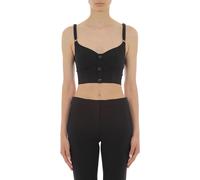 Moschino Top Black Talla: 36 | Camisetas de Tirantes Outlet | Mujer | Negro