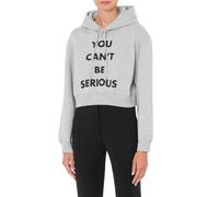 Moschino You Can't Be Serious Hoodie Grey Talla: XS | Sudaderas con Capucha Outlet | Mujer | Gris
