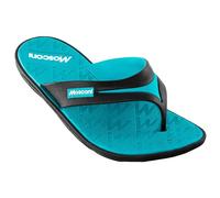 Mosconi Hombre Finger 2.0 Sandalia, Talla 42, Negro/Azul Océano