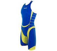 Mosconi Hombre Tri Shar X Pro Trajes de Baño Trisuit, XS, Azul Real/Amarillo