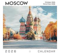 Moscow Calendar 2026: A bold and elegant city revealed through changing lights and moods