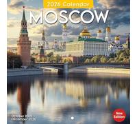Moscow Calendar 2026: A bold and elegant city revealed through changing lights and moods