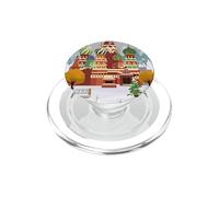 Moscow Winter Saint Basil’s Cathedral & Snowy Scene PopSockets PopGrip para MagSafe