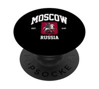 Moscú Rusia Capital de Rusia Viaje familiar a Moscú PopSockets PopGrip Adhesivo