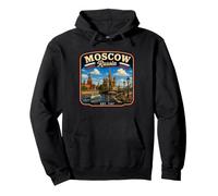 Moscú Rusia Vacaciones a Moscú Viaje Familiar Sudadera con Capucha