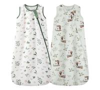 Mosebears Saco de Dormir de Algodón de 0,5 TOG para Bebés, Verano - para Niños y Niñas(Animal&Plant,XL(18-24 Meses))