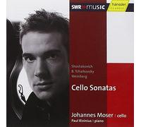 Moser, Johannes - Cello Sonatas by Shostakovich, B. Tchaikovsky & Weinberg