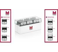 MOSER Li+Pro 2 Premium Imán Peines de Cortadora de Pelo - SET1.5MM-12MM