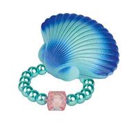 Moses 30592 Concha mágica de sirena | con pulsera de perlas de cristal | para niños rosa
