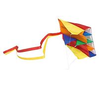 moses 38130 Bunter Taschen-flugdrachen Dragones Volador de Bolsillo, Listo para Empezar, una Sola línea a Partir de 4 años, Cometa Infantil Colorida con Bolsa de Transporte, Multicolor, L