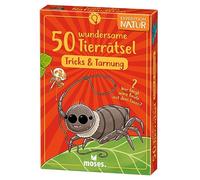 moses. 4033477098665 Expedition Natural: 50 milagrosos Rompecabezas de Animales - Trucos y Camuflaje, Juego de adivinanzas para niños a Partir de 8 años sobre Habilidades Especiales de Animales,