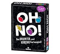 moses 90172 Oh no-Das Drunter und Drüber Kartenspiel Der Spiel-Klassiker MAU mit Extra-Twist, Spielspaß mit Sonderaktionen, Bluffen erlaubt