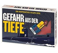 moses. 90389 Peligro Desde la Profundidad - Un Juego cooperativo, diversión de Escape en un Ambiente conmovedor, Juego de Salida para Agentes Secretos avanzados a Partir de 14 años, Colorido