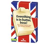 moses- Everything is in Butter, Boss Mantequilla, Jefe-Quiz en inglés con 75 modismos, el Divertido y Educativo Juego de Cartas en la edición de Negocios, Color, Medium (90399)