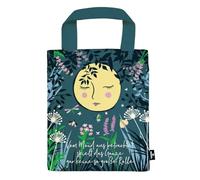 moses. Basically it's magic Moon - Bolsa pequeña de 100% algodón, paquete de regalo para libros, bonito regalo para lectores de políticos, lectores y aficionados a los libros, protección para libros