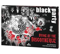 moses. Black Party - Dying at The Discoteque, la Fiesta de Crimen Asesino en casa, Rompecabezas de crímenes para Cena, para 6-7 Jugadores