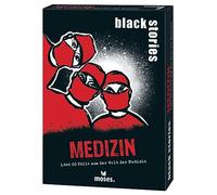 moses. Black Stories Medicine - 50 Puzzles con Casos del Mundo de la Medicina, Juego de Cartas con Variante de Juego y fichas de puntuación, Juego de Rompecabezas para Adolescentes y Adultos , german