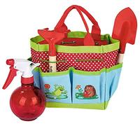 moses. - Bolsa de jardín Llena de Escarabajo para niños, Juego de jardinería con Bolsa, Pala, rastrillo y Botella pulverizadora