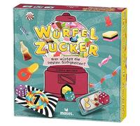 moses. Cubo de azúcar, Dulce Juego de Dados agrio para Toda la Familia, emocionante Juego de Mesa con un Ligero Aumento del Juego, Noches Familiares con niños a Partir de 8 años