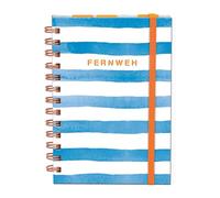 moses. Diario de viaje de Fernweh - Diario de viaje para 3 viajes, 102 páginas con mapa del mundo, calendario, lista de embalaje, notas, DIN A5