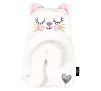 moses. Ed The Cat Kitty - Bolsa de Agua Caliente con Funda de Suave Funda en diseño de Gato Blanco, Capacidad Aprox. 700 ml, 1 Unidad (1 Unidad), Color Blanco