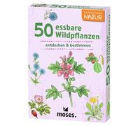 moses. Expedition Nature - 50 Plantas Silvestres comestibles Mapas de exploración para determinar Plantas, Juguetes al Aire Libre para niños a Partir de 6 años, Color Blanco