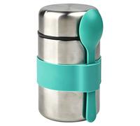 moses. Fernweh 82496 - Recipiente térmico para alimentos (400 ml, acero inoxidable, aislado al vacío, con cuchara), color turquesa