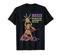 Moses First Man With a Tablet Funny Commandments Men Kids Camiseta