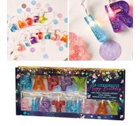 moses. Guirnalda de luces con texto "Happy Birthday" para fiestas de cumpleaños y fiestas infantiles, funciona con pilas, decoración de cumpleaños