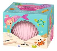 moses. Kit de excavación de perlas para manualidades, pulsera con 1 cuentas grandes y 27 pequeñas, incluye cincel y pincel, recuerdo a partir de 6 años