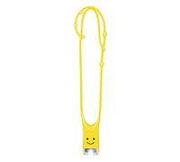moses. Leer Buddy-La luz de lectura para niños | Lámpara de lectura multifuncional en color amarillo | Linterna para colgar, silicona, 26207