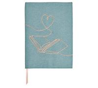 moses. Libri-x - Funda para libro con marcapáginas de algodón, sobre para la lectura, diseño de One Line Art, tamaño L