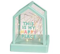 moses Me 63154 - Guirnalda de luces para interiores (30 ledes, recargable con pilas o micro USB, color turquesa, normal, 63154)