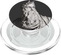 Moses Miguel Ángel Estatua Renacentista Profeta Torá Biblia PopSockets PopGrip para MagSafe
