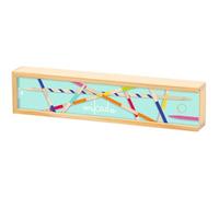 moses. Mikado, Juego Infantil para casa y de Viaje, Juego de Viaje al Aire Libre en Caja de Madera compacta, Juego clásico Atemporal para niños a Partir de 4 años