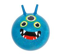 Moses. Monster - Pelota de Saltar con Purpurina con Relleno de Confeti, para niños a Partir de 4 años, diámetro de 45 cm, con asideras, soporta hasta 80 kg, Juguete para Interior y Exterior, Color