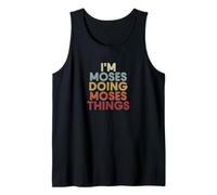 Moses Name Moses Personalized Name First Given Camiseta sin Mangas