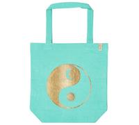 moses. Omm for you Shopper - Bolsa de algodón orgánico Yin Yang | Dimensiones aprox. 37 x 38 x 13 cm | Bolsa de la compra de algodón orgánico | Bolsa para la compra I Bolsa de la vida cotidiana I